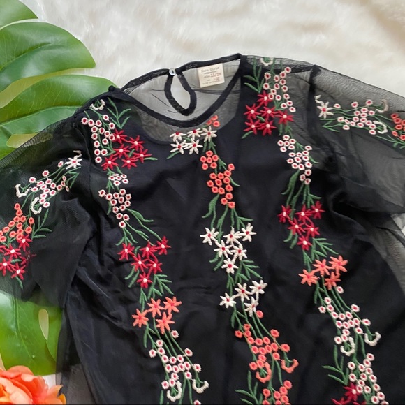 Zara kids black 2 layer top 11-12 - Picture 9 of 12